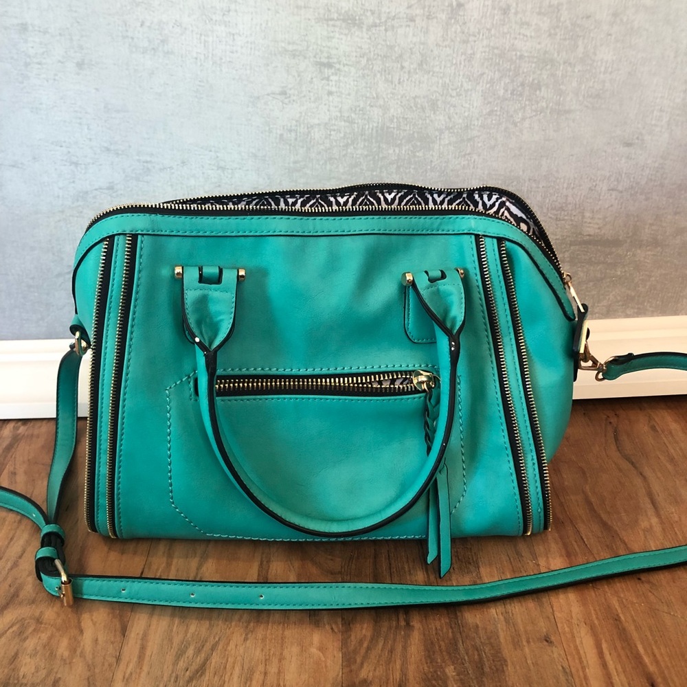 Urban expression Teal Bag